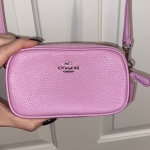 Coach Pink Crossbody Purse